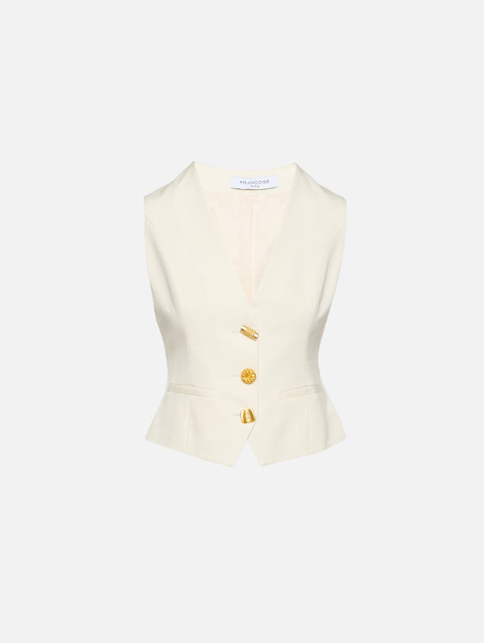 Anita Waistcoat,FRANCOISE,BUTTER,Image 1