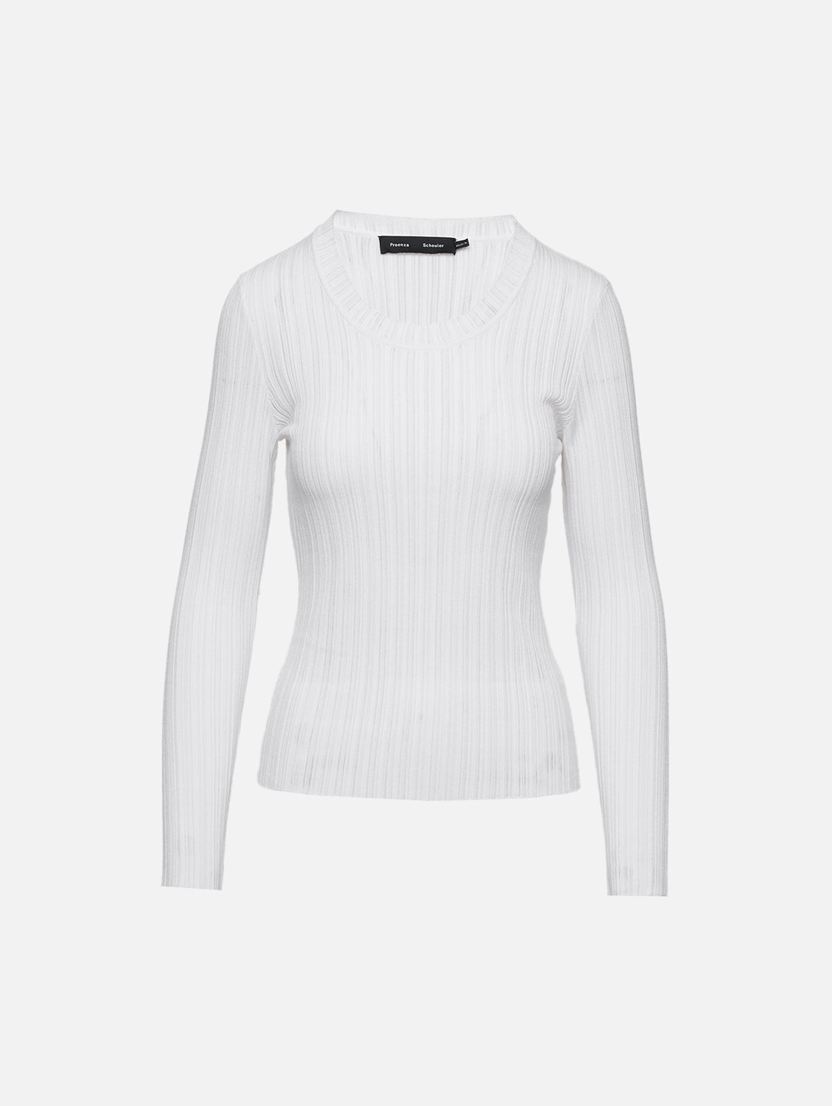 Fedda Top,PROENZA SCHOULER,WHITE,Image 1
