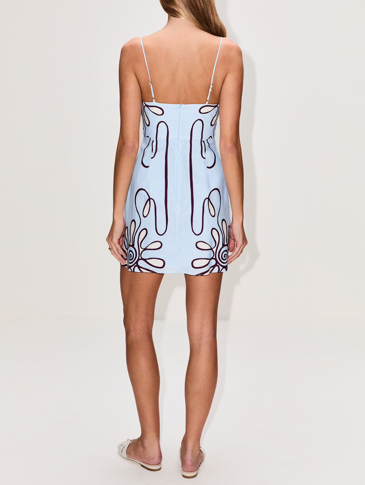 Lucca Dress,CALA DE LA CRUZ,NAMURCELESTE,Image 4