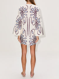 Siena Dress,CALA DE LA CRUZ,NAMURCELESTE,Image 4