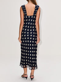 Eliseo Dress,CULT GAIA,SMALL DOT DEEP,Image 4
