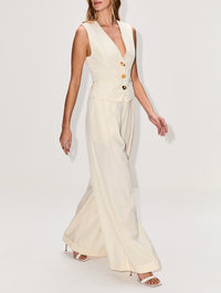 Mila Pant,FRANCOISE,BUTTER,Image 3