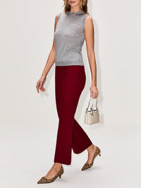 Cropped Pant,GUCCI,RED,Image 3