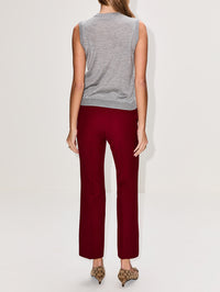 Cropped Pant,GUCCI,RED,Image 4