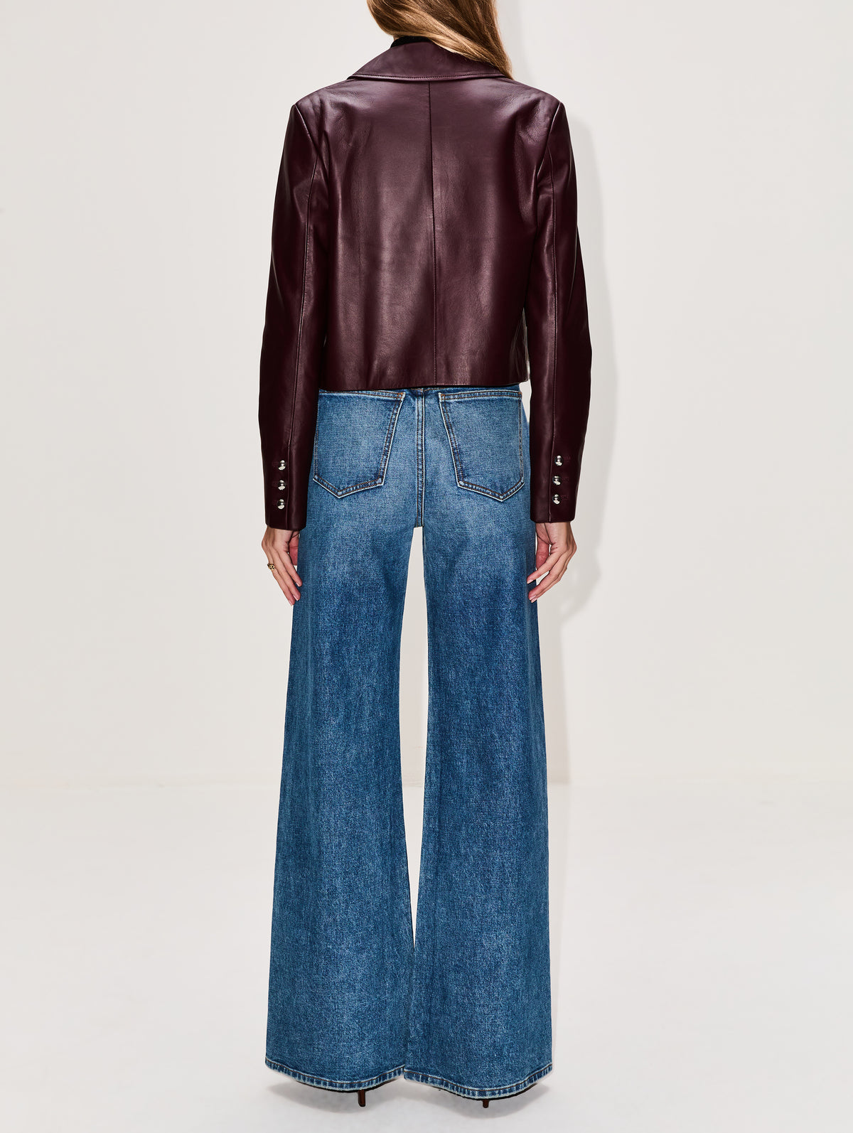 Astley Jacket,ALTUZARRA,MAROON,Image 3