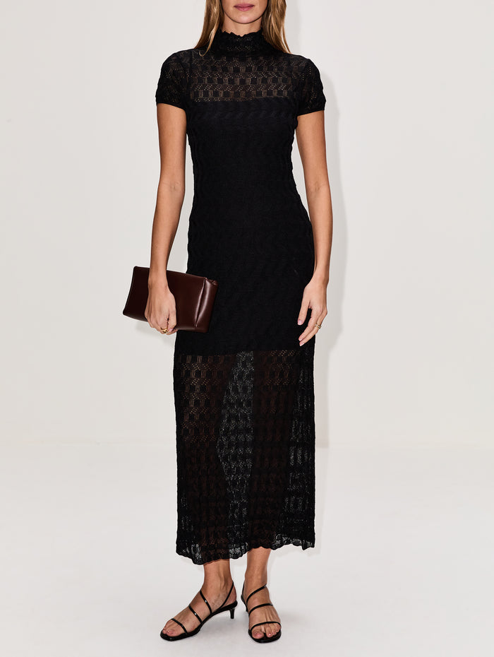 Zein Dress,PROENZA SCHOULER,BLACK,Image 1