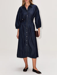 Mason Dress,TWP,INDIGO RESIN,Image 2