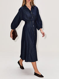 Mason Dress,TWP,INDIGO RESIN,Image 3