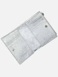 Small Bifold Wallet,BOTTEGA VENETA,SILVER,Image 2