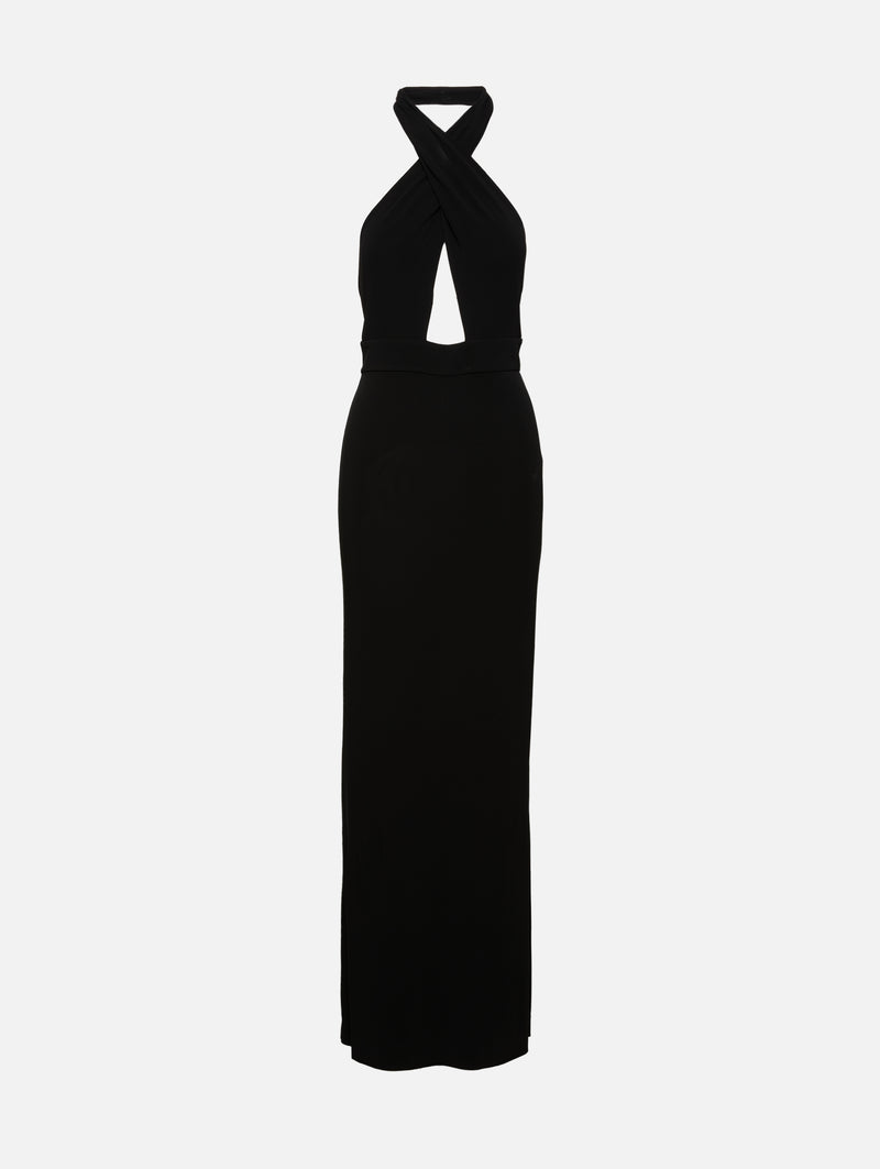 black prom dresses with sleeves Nili Lotan Women's Lita Gown Black, 4