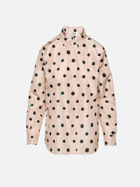 Falena Dots Button Up Top,FENDI,MULTICOLOR,Image 1