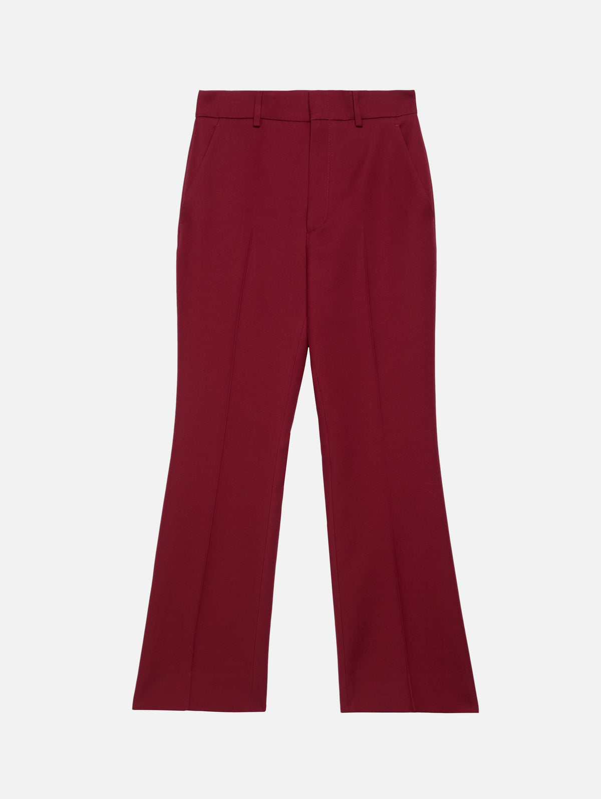 Cropped Pant,GUCCI,RED,Image 1
