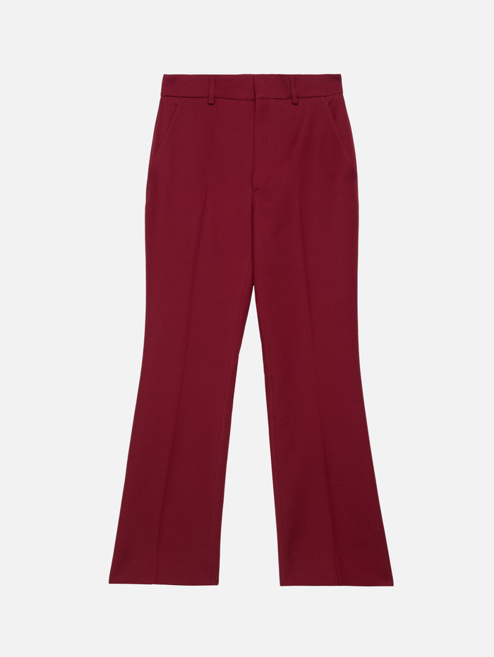 Cropped Pant,GUCCI,RED,Image 1