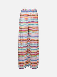 Chevron Trouser,MISSONI MARE,MULTICOLOURED,Image 1