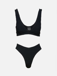 Angel Bikini,HUNZA G,BLACK,Image 1