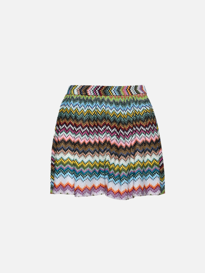 Chevron Short,MISSONI MARE,MULTICOLOURED,Image 1