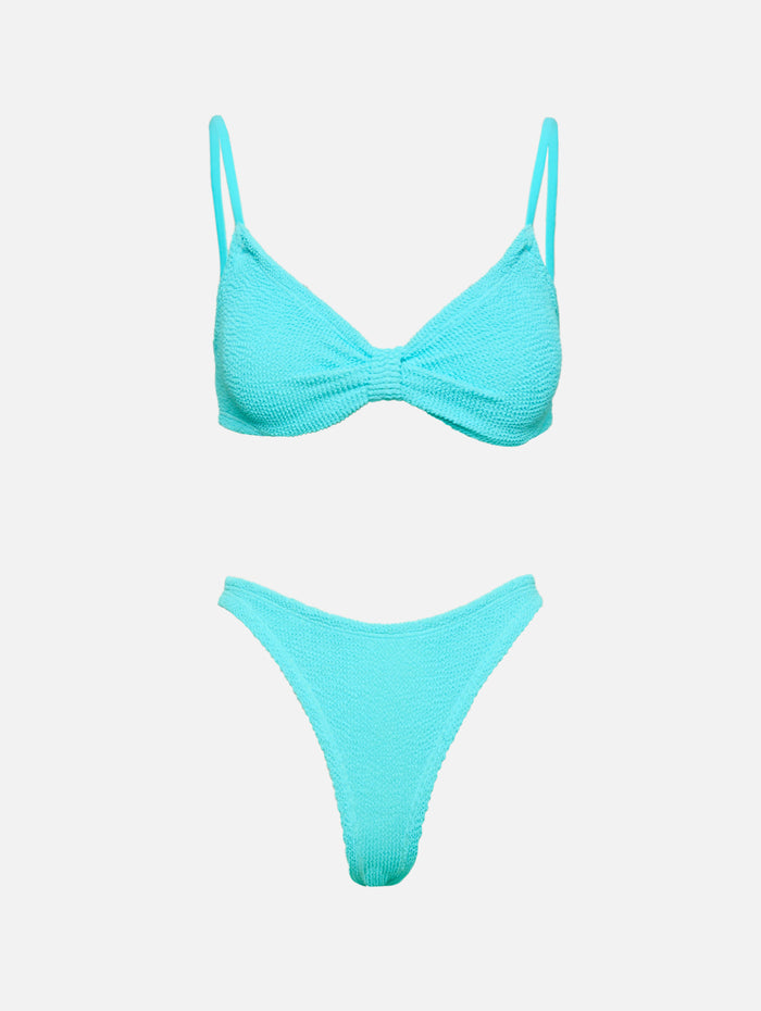 Alicia Bikini,HUNZA G,AQUA,Image 1