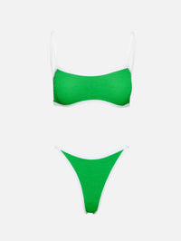 Tyler Bikini,HUNZA G,EMERALD,Image 2