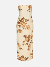 Floral Dress,MAGDA BUTRYM,CREAM,Image 1