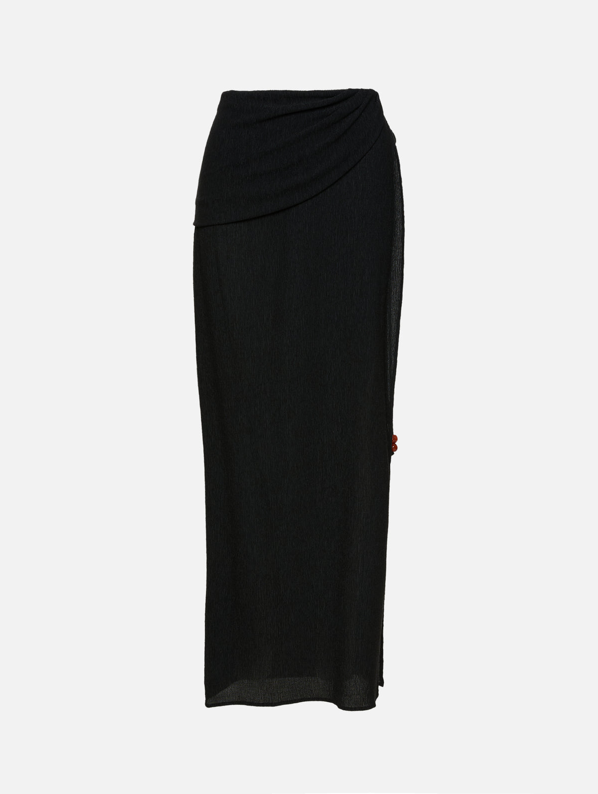 Beach Skirt,MAGDA BUTRYM,BLACK,Image 1