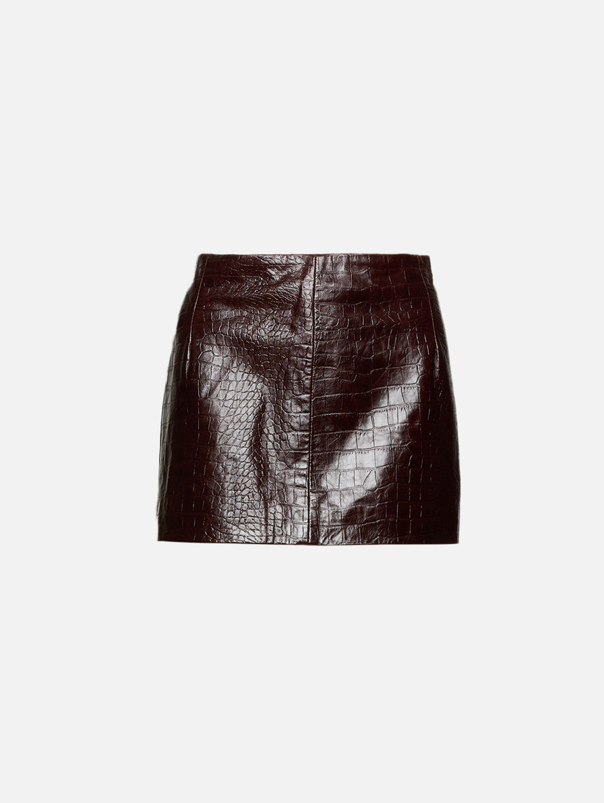 Avery Skirt,NOUR HAMMOUR,LACQUARD CROCO,Image 2