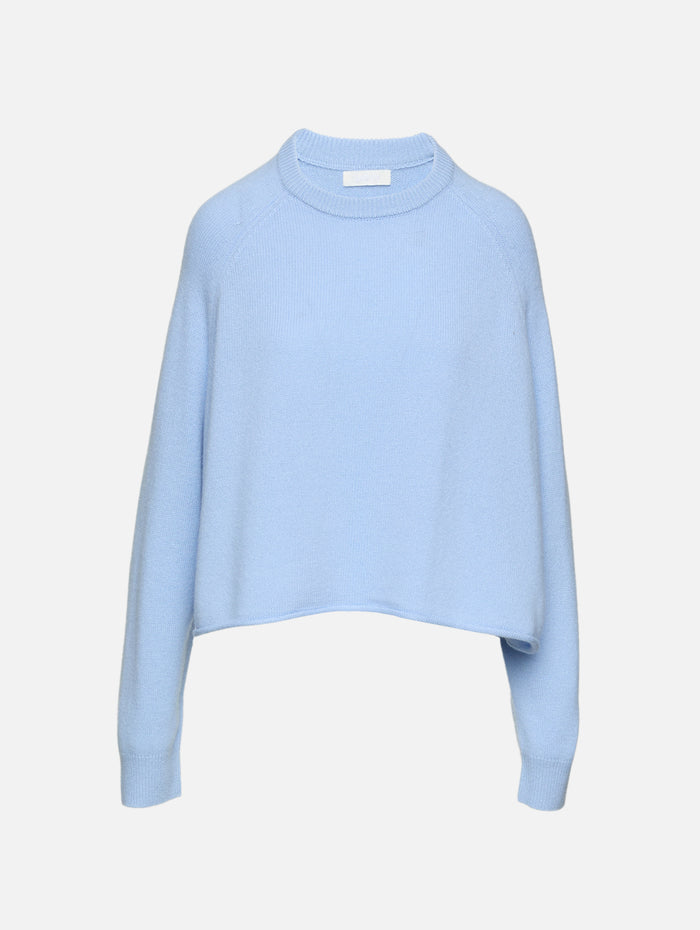 Riya Saddle Raglan Sweater,SABLYN,AZUREOUS,Image 1