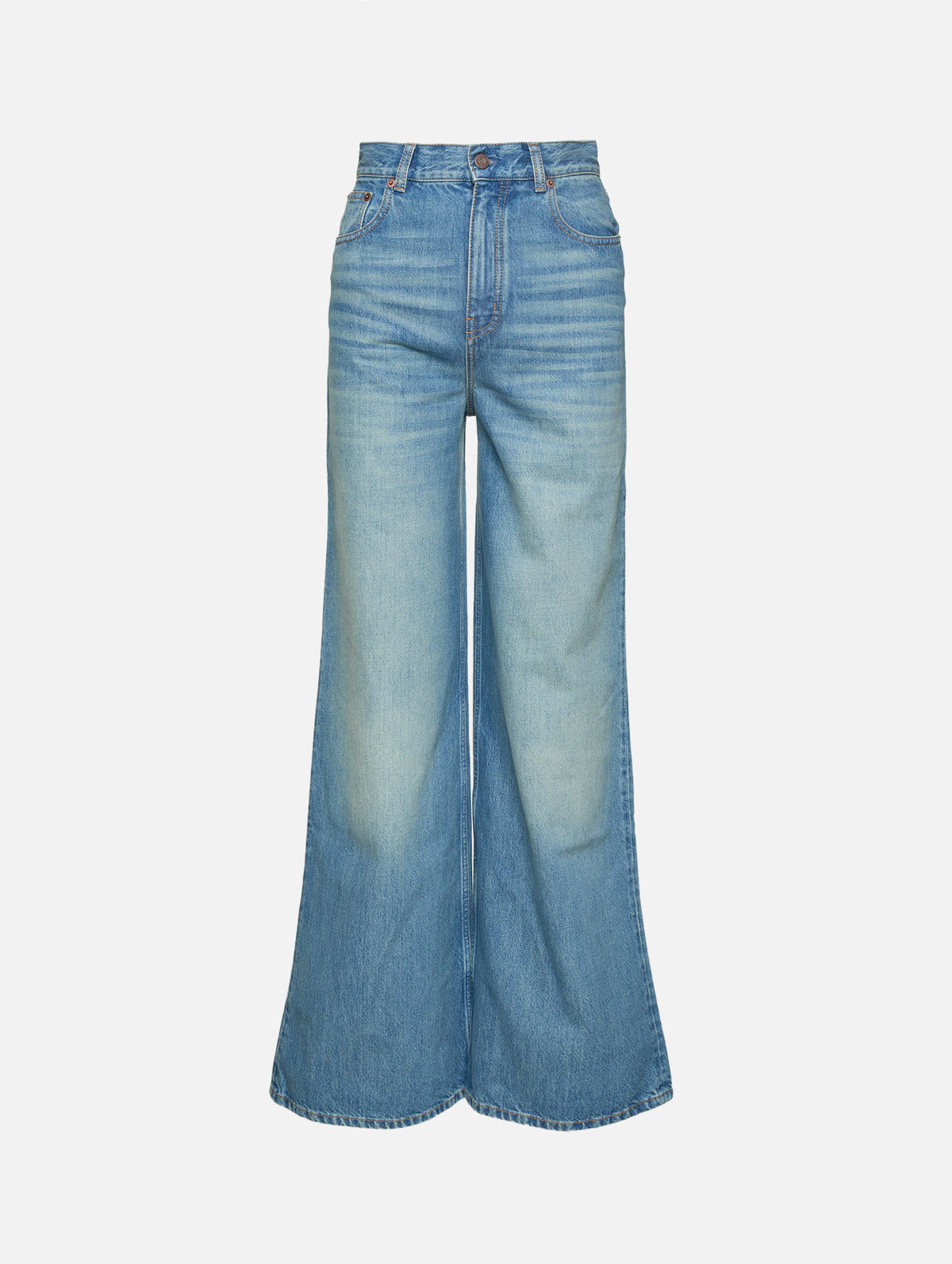 High Rise Denim Pant,CHLOÉ,DREAM BLUE,Image 2