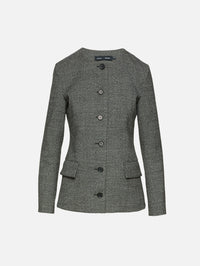 Annemarie Jacket,PROENZA SCHOULER,DARK GREY,Image 1