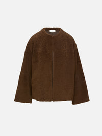 Valorin Jacket,THE ROW,BROWN,Image 1
