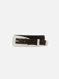 Luca Belt,KHAITE,DARK BROWN,Image 1