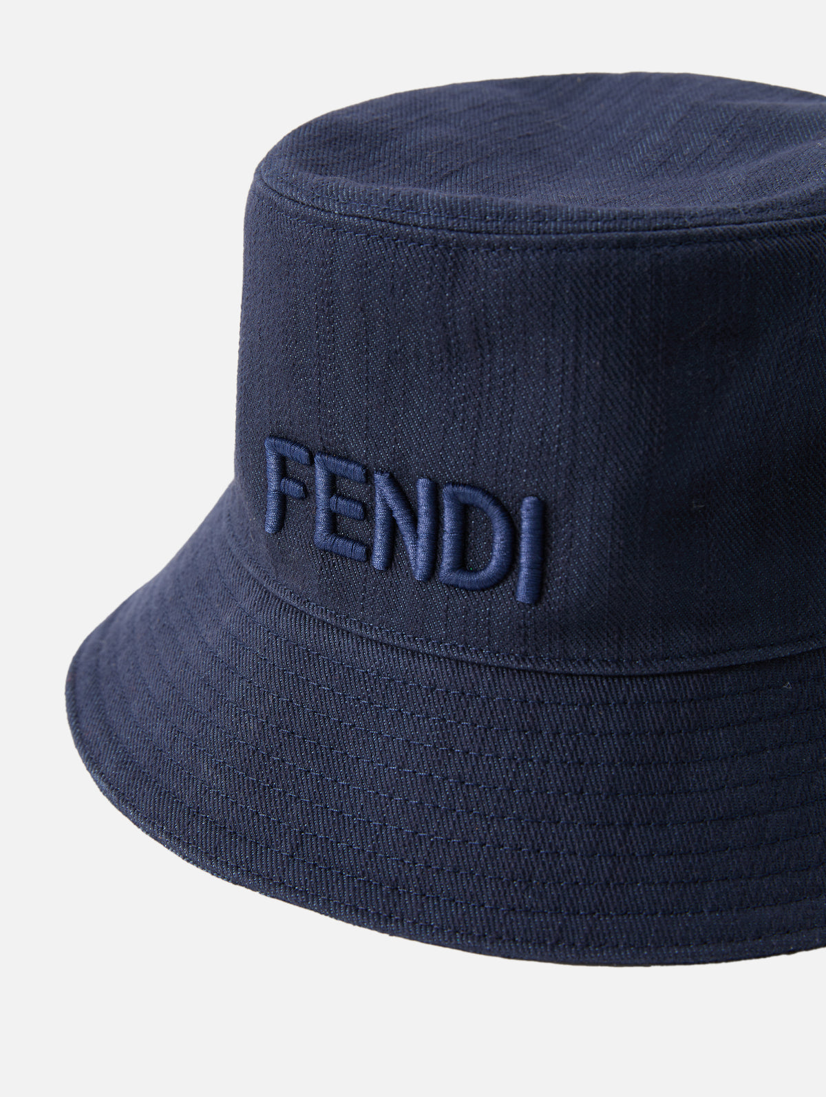 Fendi Bucket Hat,FENDI,DENIM,Image 3