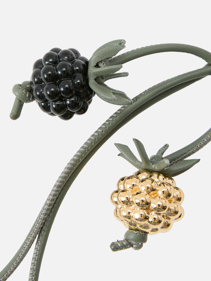 Berry Charm,LOEWE,BLACK/GREEN,Image 1