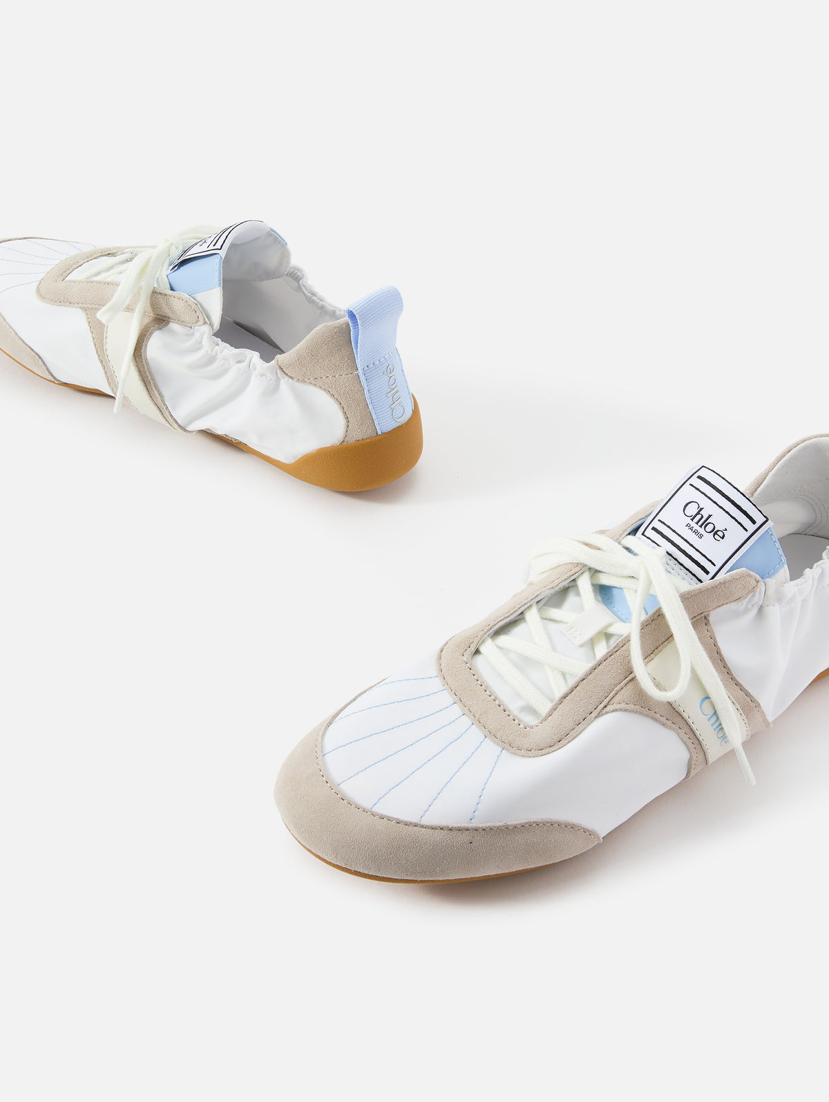 Kick Ballet Sneaker,CHLOÉ,DREAMY BLUE,Image 2