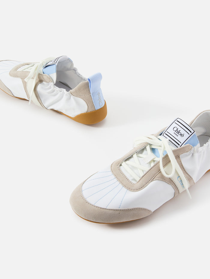 Kick Ballet Sneaker,CHLOÉ,DREAMY BLUE,Image 1