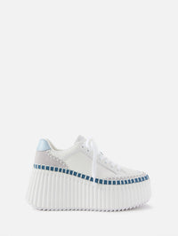 Nama Platform Sneaker,CHLOÉ,DENIM BLUE,Image 1