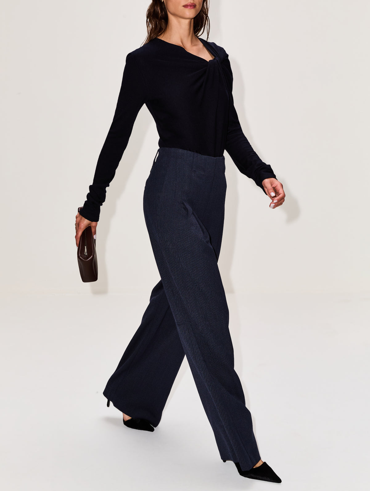 Colin Pant,A.L.C.,NAVY MELANGE,Image 3