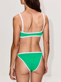 Tyler Bikini,HUNZA G,EMERALD,Image 3