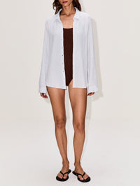 Sandy Swimsuit,HUNZA G,METALLIC CHOCOLATE,Image 4