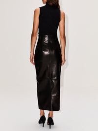 Gres Skirt,KHAITE,BLACK,Image 4