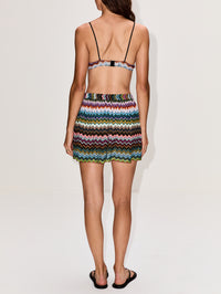 Chevron Short,MISSONI MARE,MULTICOLOURED,Image 3