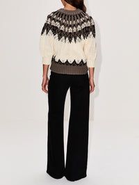 Marty Sweater,ALTUZARRA,TOFFEE,Image 3