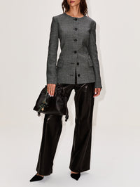 Annemarie Jacket,PROENZA SCHOULER,DARK GREY,Image 2