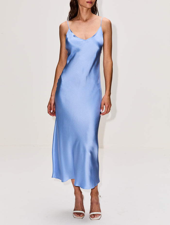 Taylor Bias Cut Dress,SABLYN,AZUREOUS,Image 1