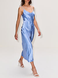 Taylor Bias Cut Dress,SABLYN,AZUREOUS,Image 3