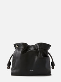 Medium Flamenco Clutch,LOEWE,VINTAGE BROWN,Image 1