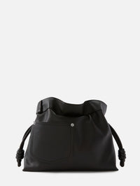 Medium Flamenco Clutch,LOEWE,VINTAGE BROWN,Image 3