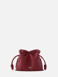 Mini Flamenco Clutch,LOEWE,BURNT RED,Image 1