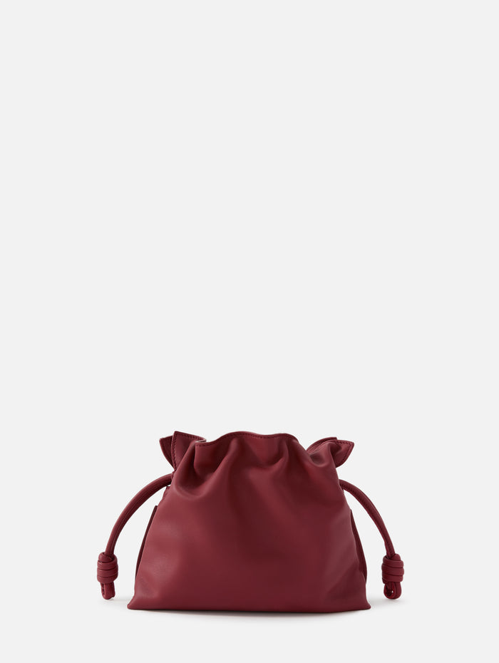 Mini Flamenco Clutch,LOEWE,BURNT RED,Image 1