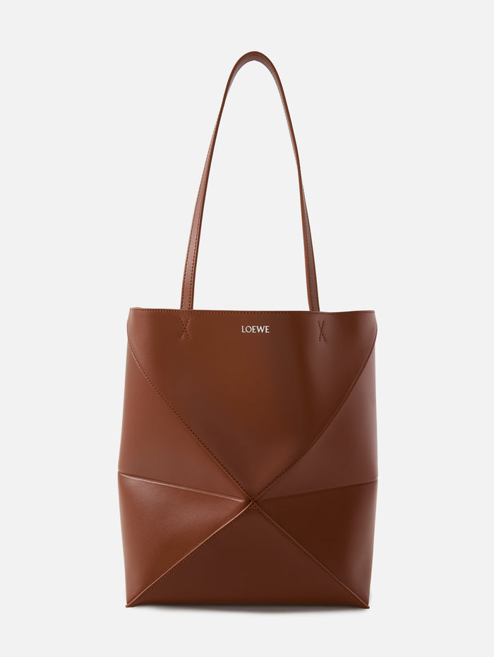 Medium Puzzle Tote,LOEWE,SQUIRREL,Image 1