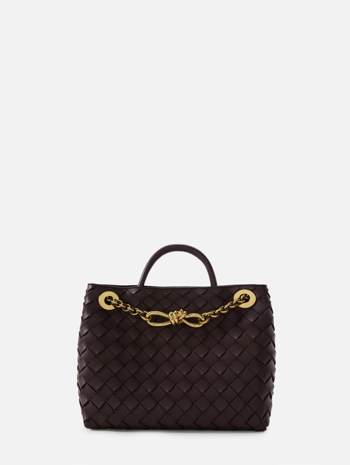 Small Andiamo Bag,BOTTEGA VENETA,DARK BAROLO,Image 1